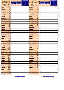Rue d'�tropal 2010 calendar (6 page)